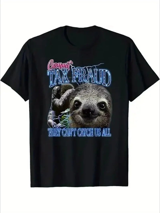 Retro Sloth Rap Streetwear Shirt