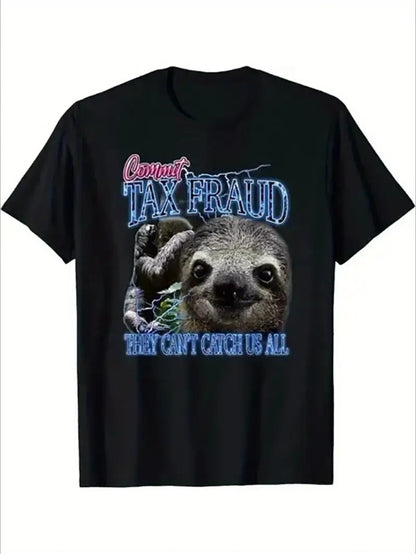 Retro Sloth Rap Streetwear Shirt