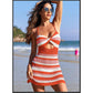 Knitted Spaghetti Strap Mini Dress