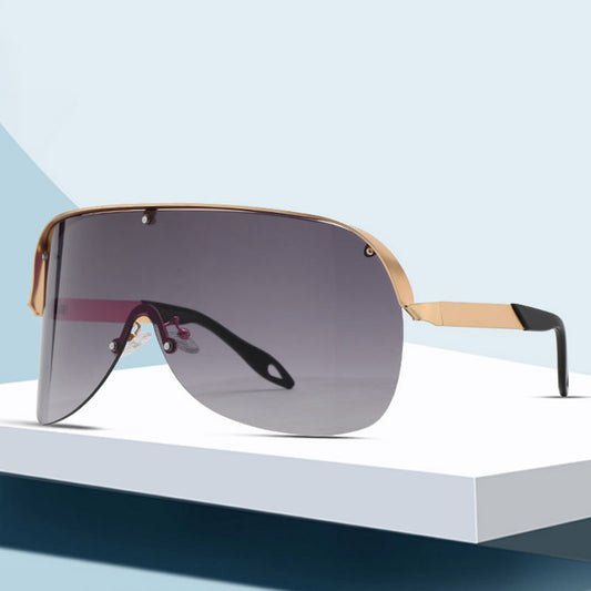 Metal Half-Frame Windproof Shades
