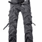 Men’s Washed Multi-Pocket Cargo Pants