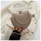 Heart-Shaped Evening Clutch Bag