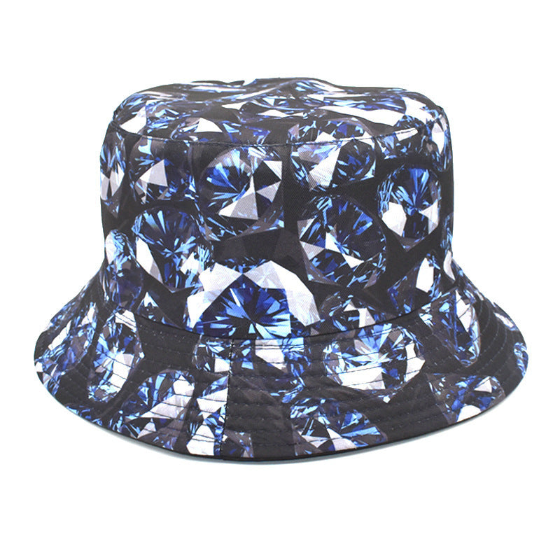 Double-Sided Printed Fisherman Hat