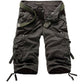 Multi-Pocket Workwear Shorts for Men