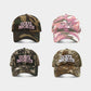 Distressed Jungle Camo Baseball Cap