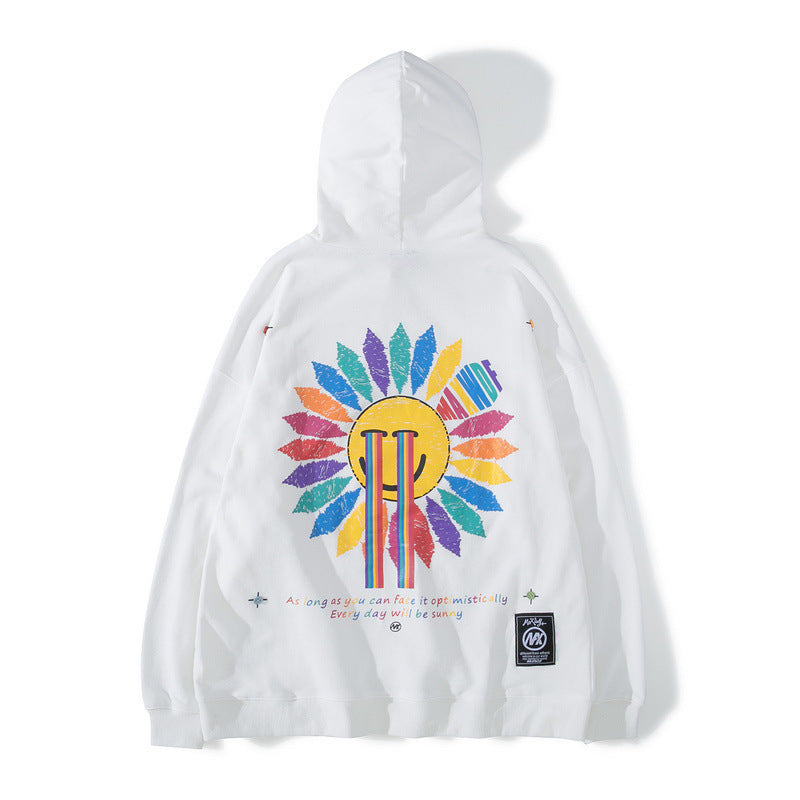 Graffiti Print Streetwear Hoodie