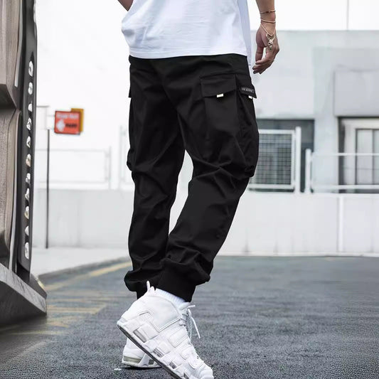 Multi-Pocket Cargo Pants for Men