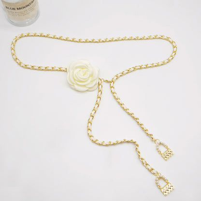 Elegant Camellia Waist Chains