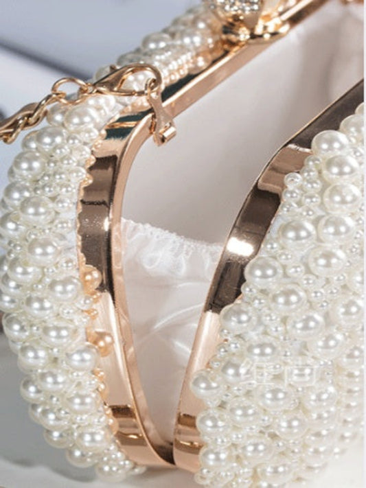 Pearl Clutch for Weddings & Parties