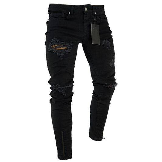 Men’s Distressed Denim Jeans