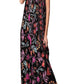 Women's Retro Printed Jumpsuit