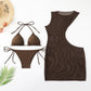 Women's Fashion Three-Piece Bikini Set