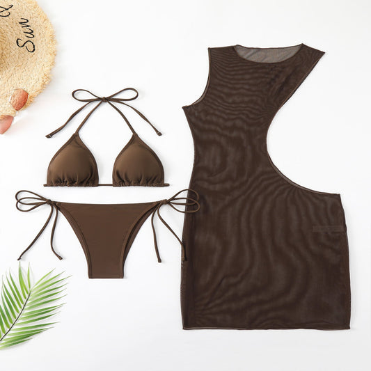 Women's Fashion Three-Piece Bikini Set