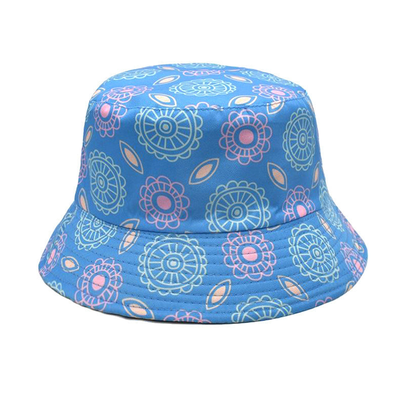 Double-Sided Printed Fisherman Hat