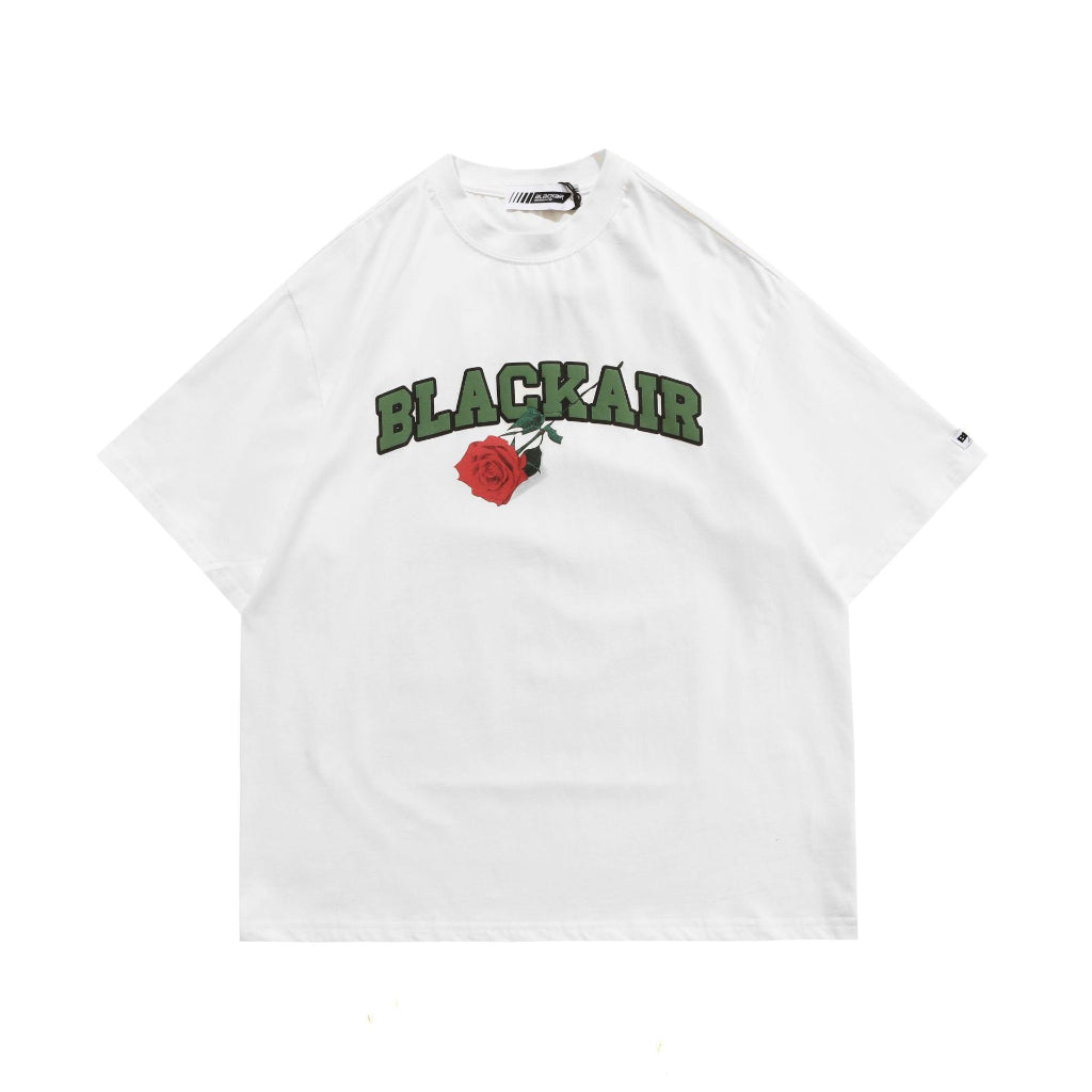Rose Flow Round Neck Tee