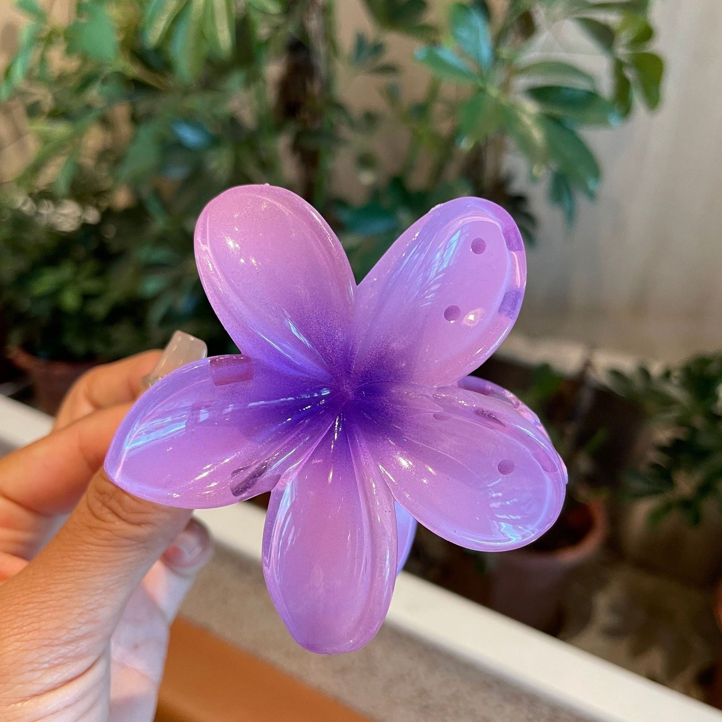 Women’s Colorful Flower Hair Barrettes