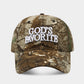 Distressed Jungle Camo Baseball Cap