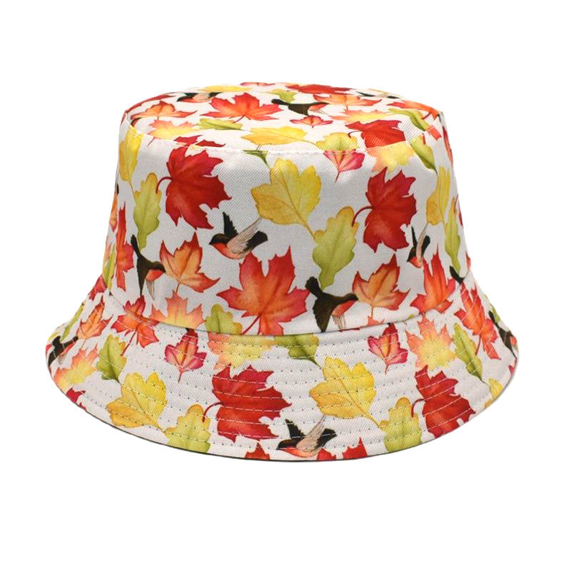 Double-Sided Printed Fisherman Hat