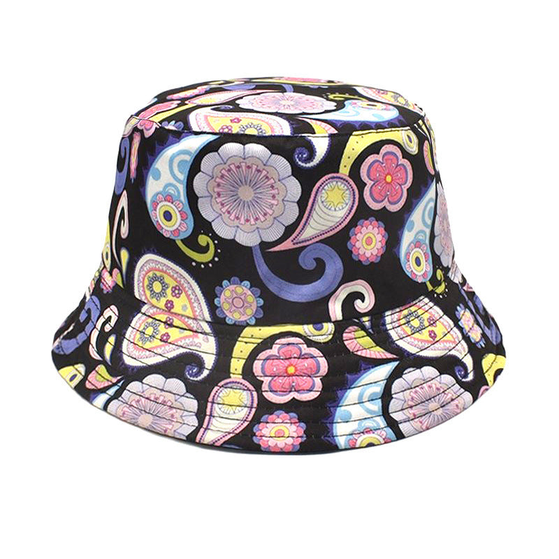 Double-Sided Printed Fisherman Hat