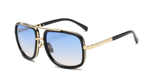 Unisex Designer Flat Top Sunglasses