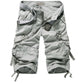 Multi-Pocket Workwear Shorts for Men
