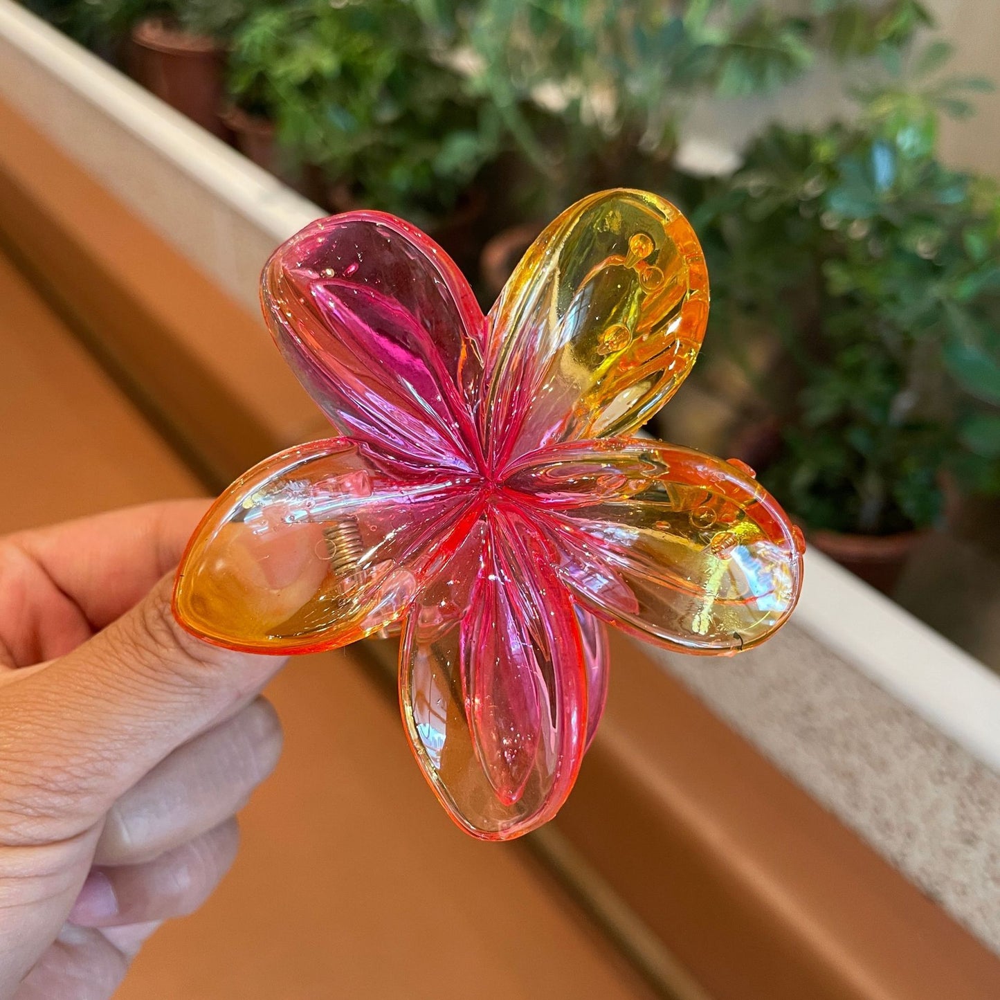 Women’s Colorful Flower Hair Barrettes