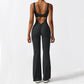 Women’s Sleeveless Flare Jumpsuit