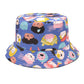 Double-Sided Printed Fisherman Hat