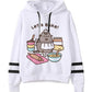 Loose Fit Fleece Casual Hoodie