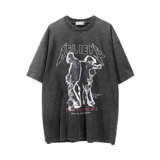 Men’s Loose Fit American Street T-Shirt