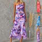 Women’s One-Shoulder Floral Summer Dress