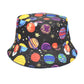 Double-Sided Printed Fisherman Hat