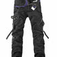 Men’s Washed Multi-Pocket Cargo Pants