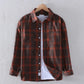 Men's Casual Plaid Long Sleeve Shirt