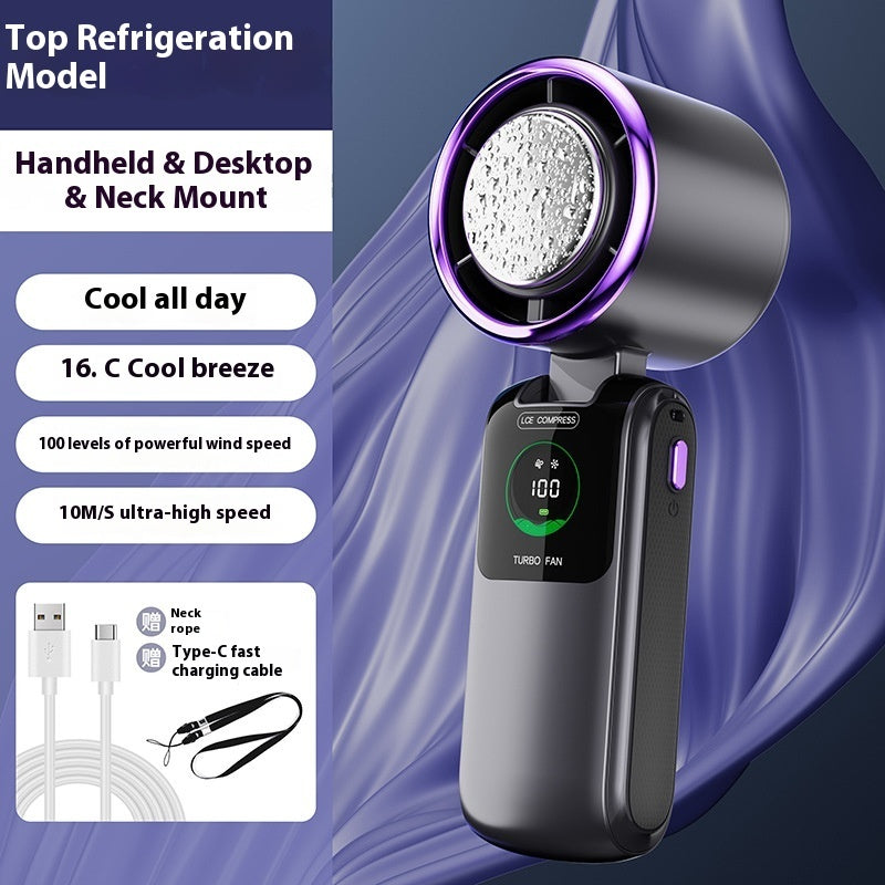 BreezeMate – Wearable Folding Mini Fan