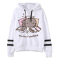 Loose Fit Fleece Casual Hoodie