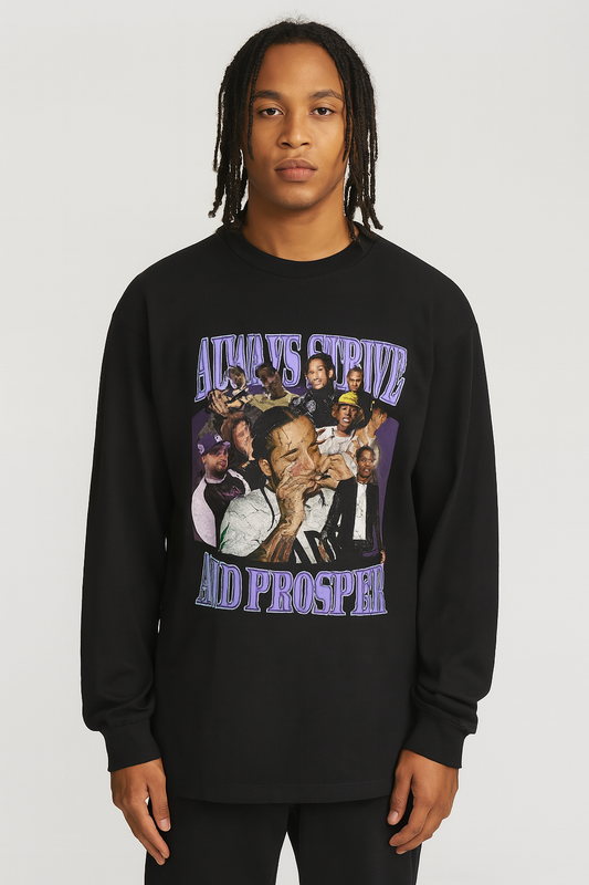 Yams Graphic Long Sleeve T-Shirt