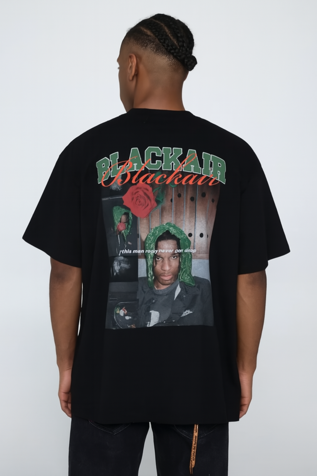 Rose Flow Round Neck Tee