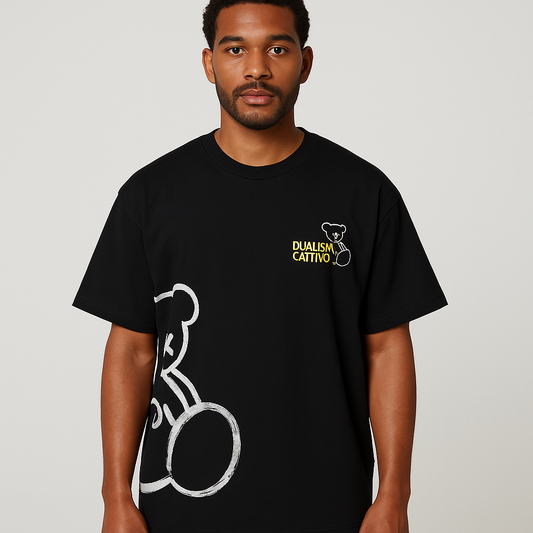 Harajuku Style Graffiti Bear T-Shirt