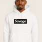 Hip-Hop Letter Graphic Pullover Hoodie