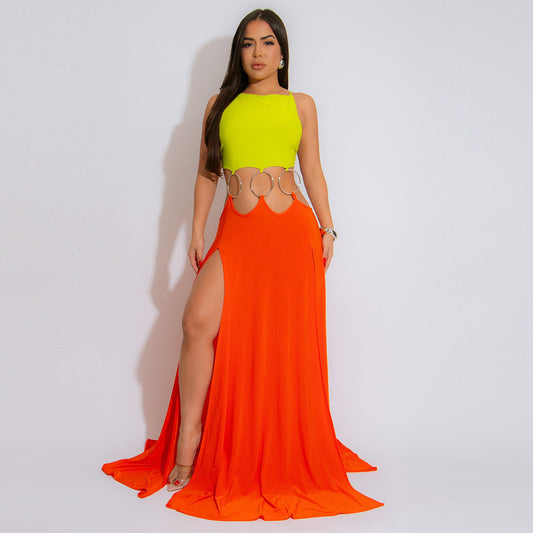 Women’s Lace-Up Ring Detail Dresses