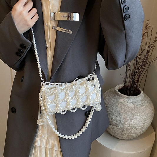 Pearl Luxe Mini Crossbody Bag