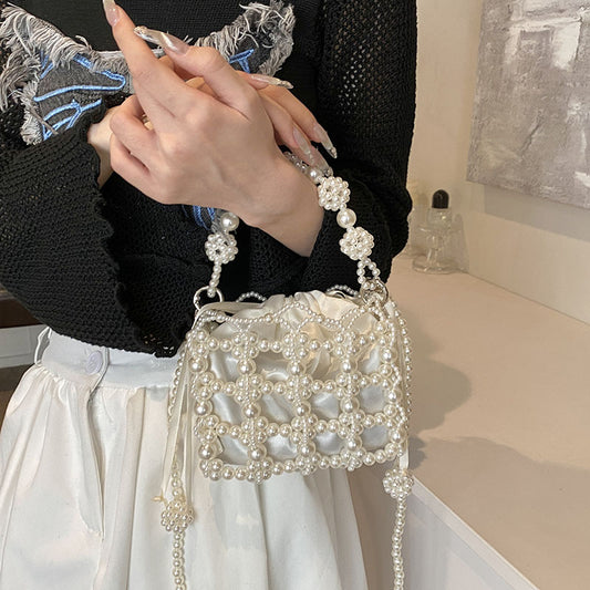 Pearl Luxe Mini Crossbody Bag