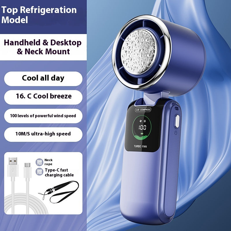 BreezeMate – Wearable Folding Mini Fan