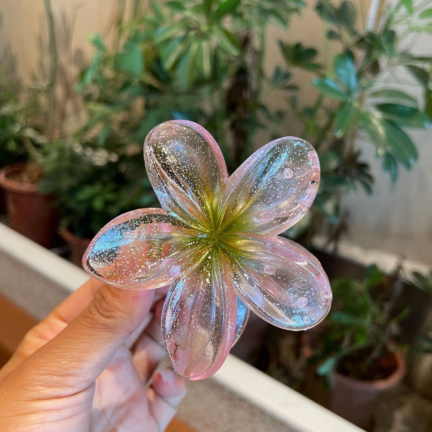 Women’s Colorful Flower Hair Barrettes