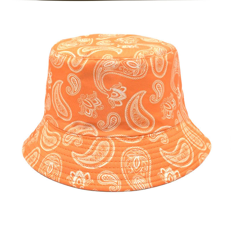 Double-Sided Printed Fisherman Hat