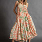Women's Retro Printed Jumpsuit