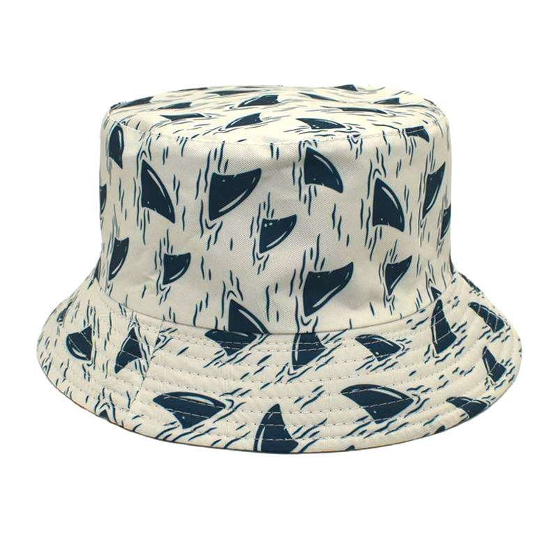 Double-Sided Printed Fisherman Hat