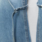 Women’s Mid-Waist Loose Cargo Jeans