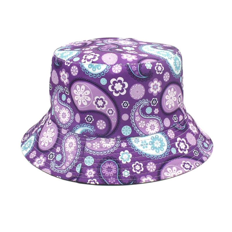 Double-Sided Printed Fisherman Hat